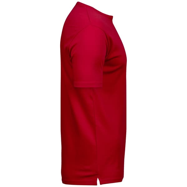 Tee Jays Herr Interlock Kortärmad T-shirt M Röd Red M