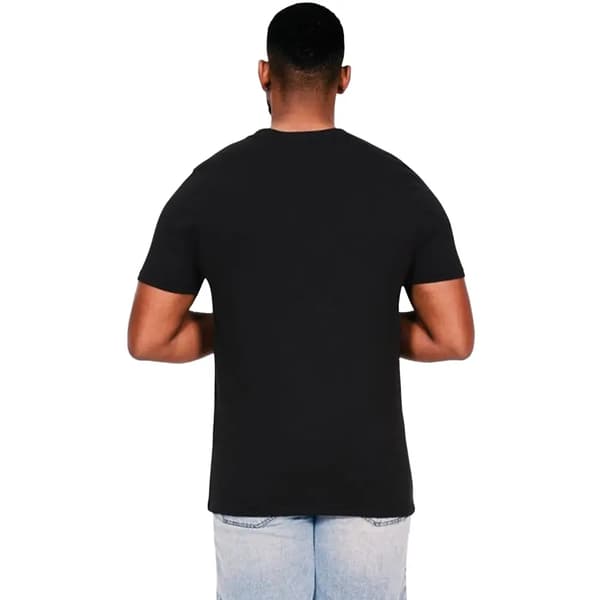 Casual Classics Unisex Vuxen Core Kammad Ringspun Bomull Lång T-shirt Black L