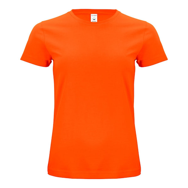 Clique Dam/Kvinnor Ekologisk Bomull T-shirt M Orange Orange M