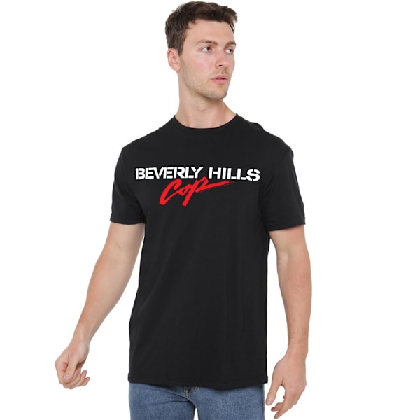 Beverly Hills Cop Herr Logo T-Shirt S Svart Black S