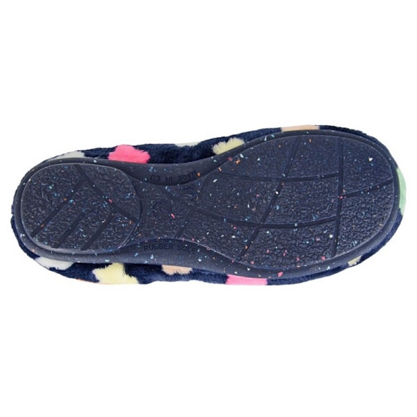 Sleepers Dam/Dam Sheena Clouds Tofflor 7 UK Marinblå Navy Blue 7 UK