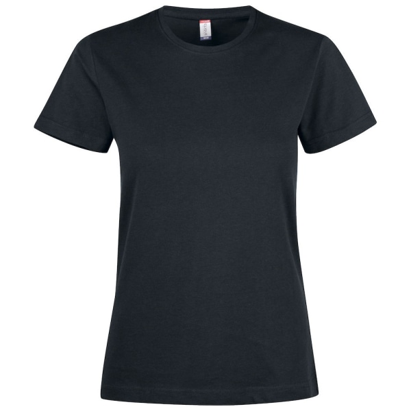 Clique Dam/Kvinnor Premium T-Shirt XL Svart Black XL
