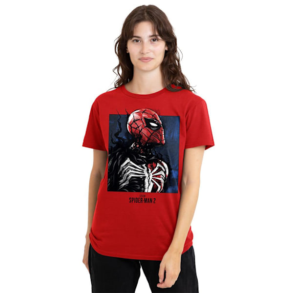 The Incredible Hulk Unisex Vuxen Kostym T-Shirt XL Röd Red XL