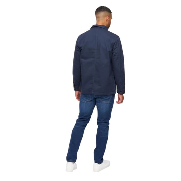 Bewley & Ritch Herr Stanbrook Overshirt L Marinblå Navy L