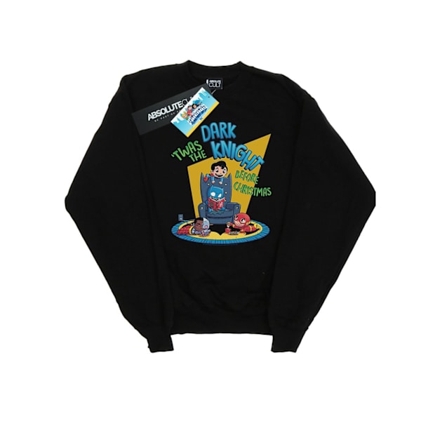 DC Comics Herr Super Friends Dark Knight Before Christmas Sweatshirt Black S