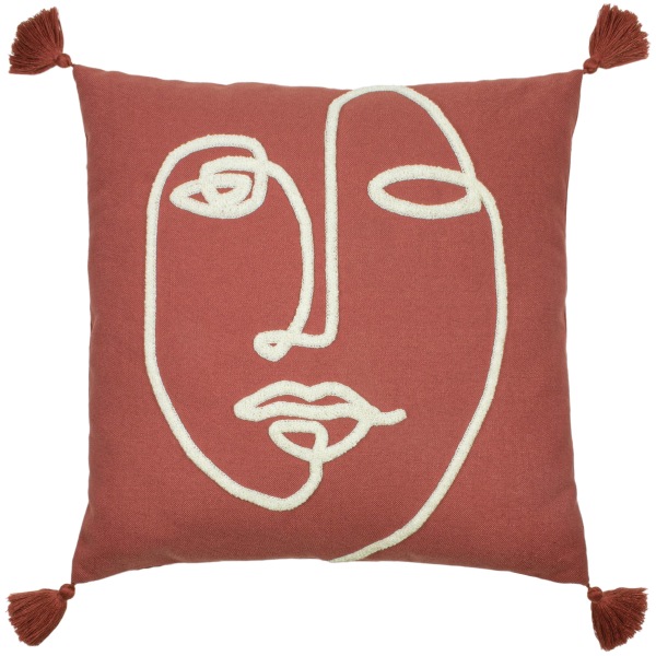 Furn Uno Face Cover One Size Tegelröd Brick Red One Size