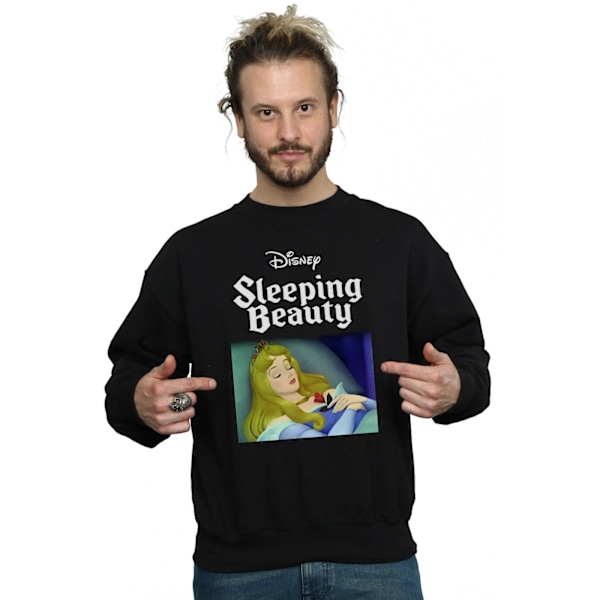 Disney Herr Sleeping Beauty Aurora Sweatshirt 5XL Svart Black 5XL