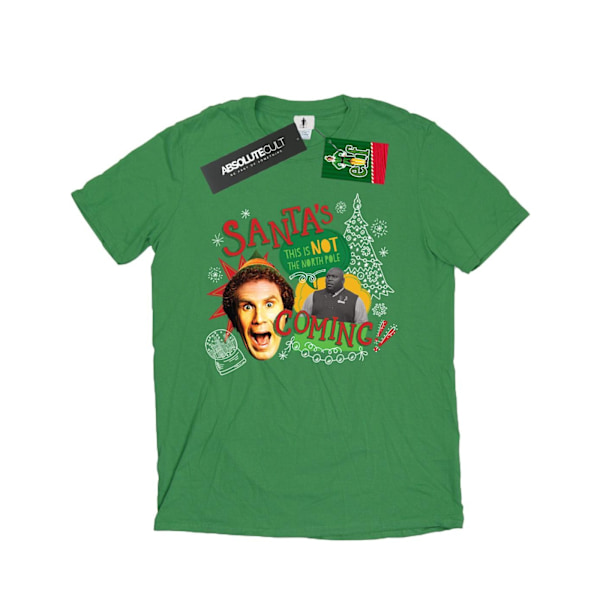 Elf herr North Pole T-shirt S irländsk grön Irish Green S