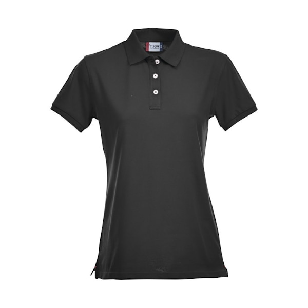 Clique Dam/Dam Premium Stretch Pikétröja XL Svart Black XL