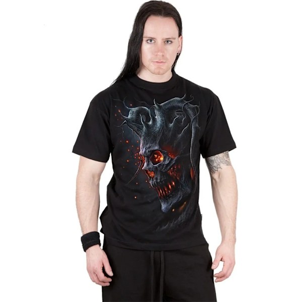 Spiral Direct Unisex Vuxen Death Embers T-shirt 4XL Svart Black 4XL