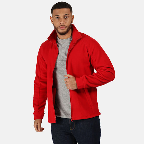 Regatta Herr Thor III Anti-Pill Fleecejacka 4XL Klassisk Röd Classic Red 4XL