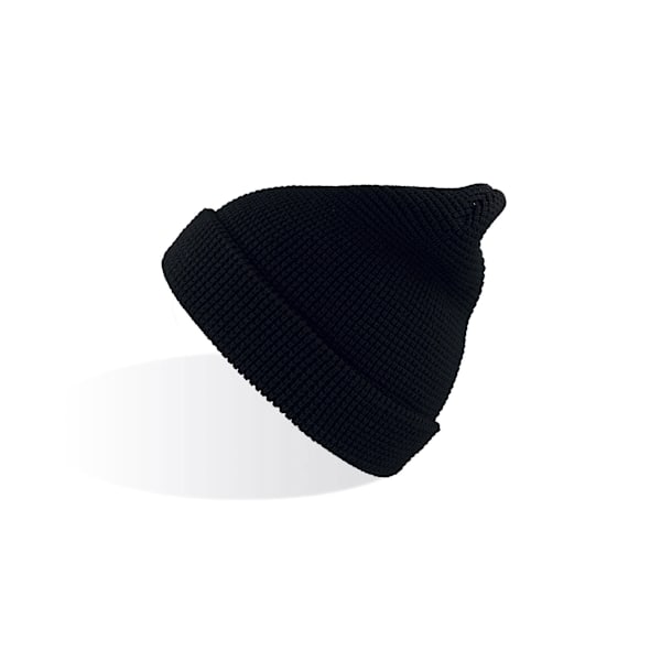 Atlantis Blog Waffle Beanie One Size Svart Black One Size