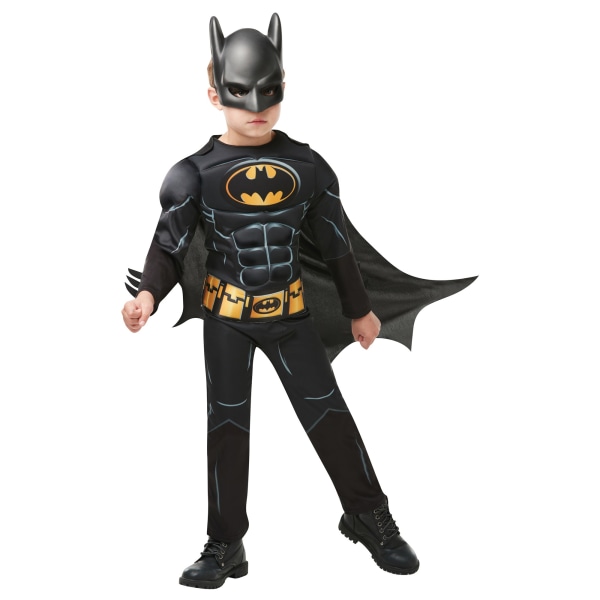 Batman Boys Core Costume Set 9-10 Years Black/Guld Black/Gold 9-10 Years