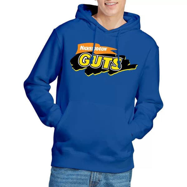 Nickleodeon Guts Herr Logotyp Hoodie S Kungsblå Royal Blue S
