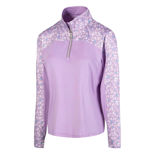 Island Green Dam Base Layer Topp för Kvinnor/Dam S Lila Purple S