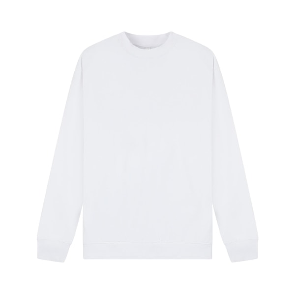 Casual Classics Unisex Vuxen Premium Kammad Bomull Förlängd Halsringning White XL