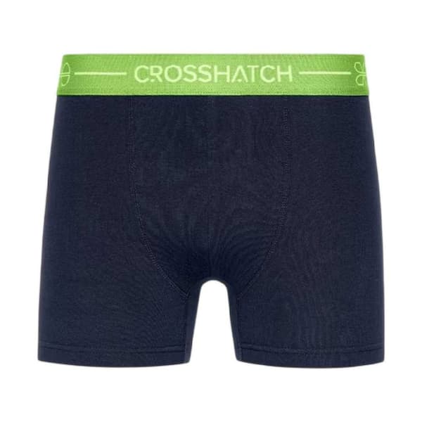 Crosshatch Herr Astral Logo Boxertrosor (3-pack) L Marinblå Navy L