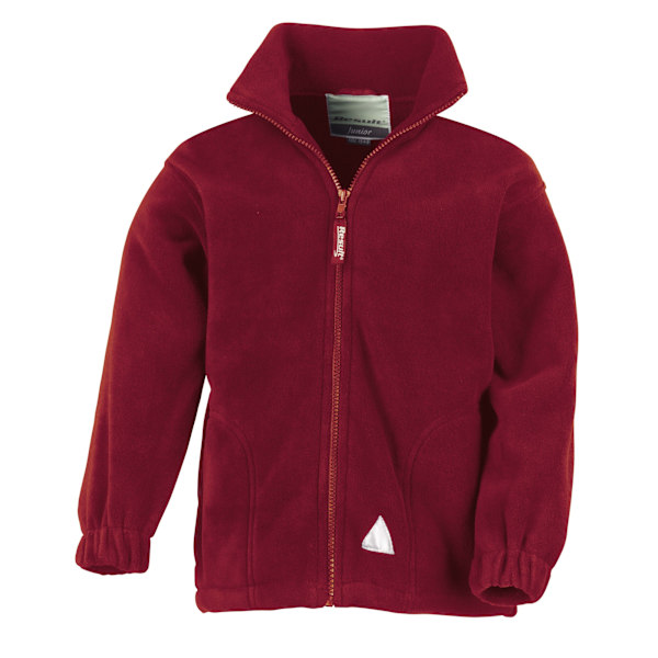 Result Barn/Barn Polartherm Fleecejacka 3-4 År Burgund Burgundy 3-4 Years
