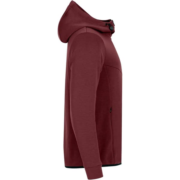 Clique Herr Hayden Polyester Hooded Jacka S Vinröd Burgundy S
