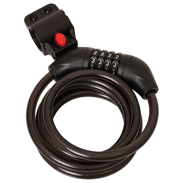 Dare 2B Coil Cykellåskabel 1,4m Svart Black 1.4m