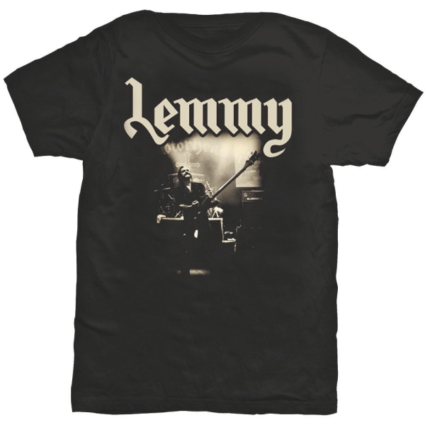 Lemmy Unisex Adult Lived To Win Back Print T-Shirt M Svart Black M