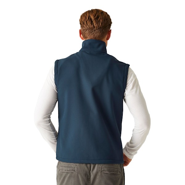 Regatta Professional Herr Softshell 2 Lager Kroppsvärmare M Marinblå/ Navy/Classic Red M