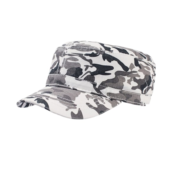 Atlantis Chino Bomull Uniform Militärkeps (2-pack) One Size Camo White One Size