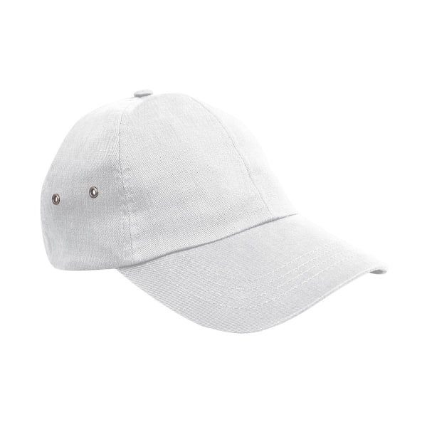 Result Headwear Plysch Basebollkeps One Size Vit White One Size