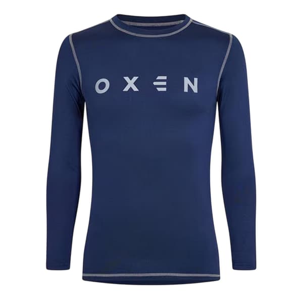OXEN Barn/Kids Underställströja 9-10 år Marinblå Navy 9-10 Years