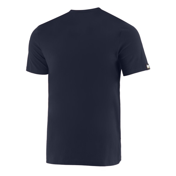 Caterpillar Mens Essentials kortärmad T-shirt S Marinblå Navy S