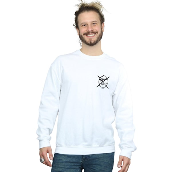 Disney Winnie The Pooh Not Honey Sweatshirt M Vit White M