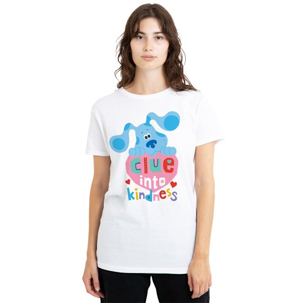 Blue´s Clues & You! Unisex Vuxen Clue Into Kindness T-Shirt S W White S
