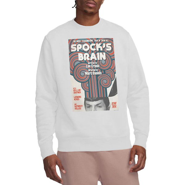 Star Trek Unisex Vuxen The Original Series Avsnitt 56 Sweatshirt White L