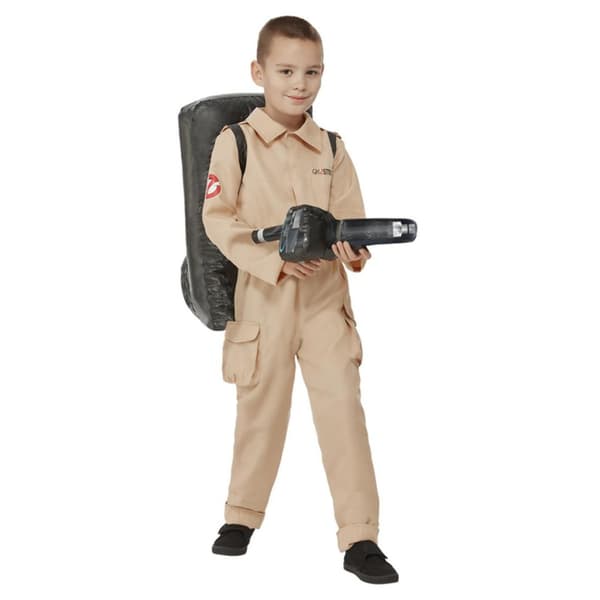 Ghostbusters Pojkdräkt Set 4-6 År Beige Beige 4-6 Years