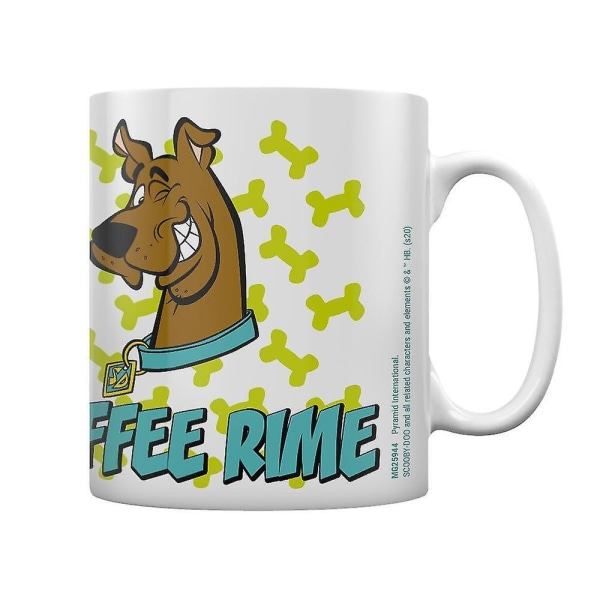 Scooby Doo Roffee Rime Mugg One Size Vit/Grön/Brun White/Green/Brown One Size
