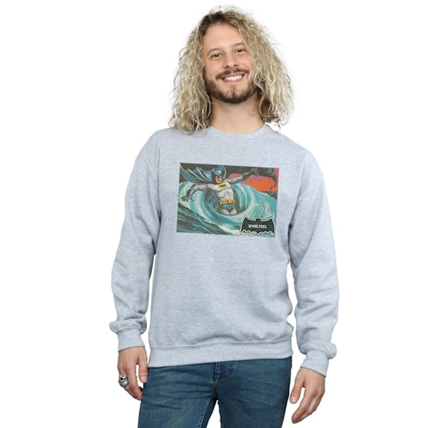 DC Comics Herr Batman TV-serie Whirlpool Sweatshirt L Sports G Sports Grey L