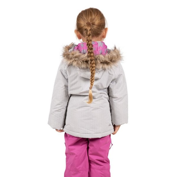 Trespass Girls Denia TP50 Skidjacka 9-10 År Platina Platinum 9-10 Years