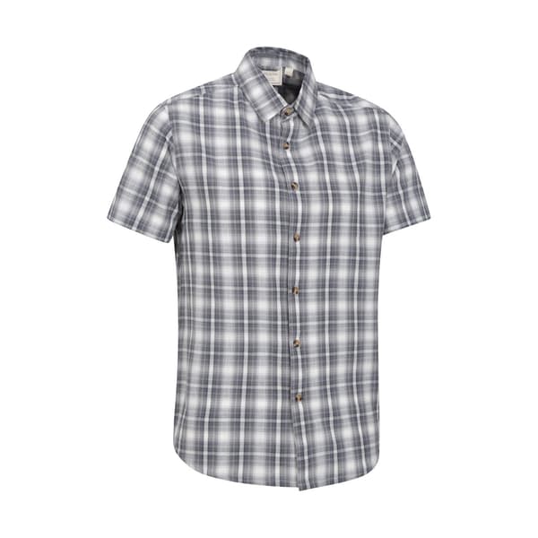 Mountain Warehouse Herr Weekender Skjorta S Grå Grey S