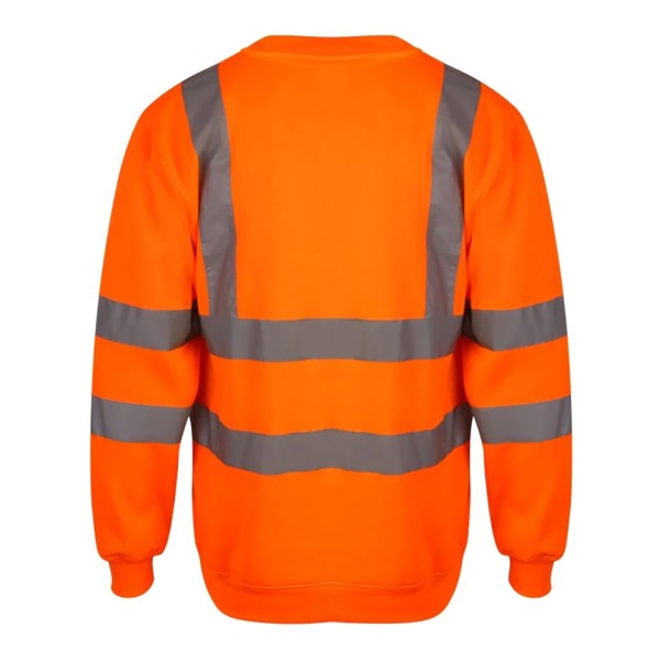 Yoko Unisex Hi-Vis Heavyweight Sweatshirt 3XL Hi Vis Orange Hi Vis Orange 3XL
