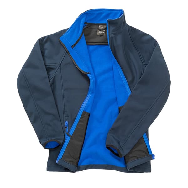 Result Dam/Dam Core Tryckbar Softshelljacka XL Marinblå / Navy / Royal XL