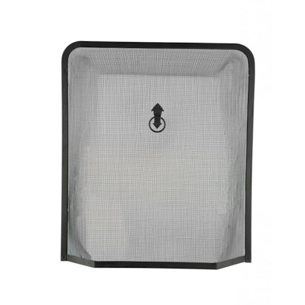 Hearth and Home Svart gnistskydd 24 x 21 tum Svart Black 24 x 21in