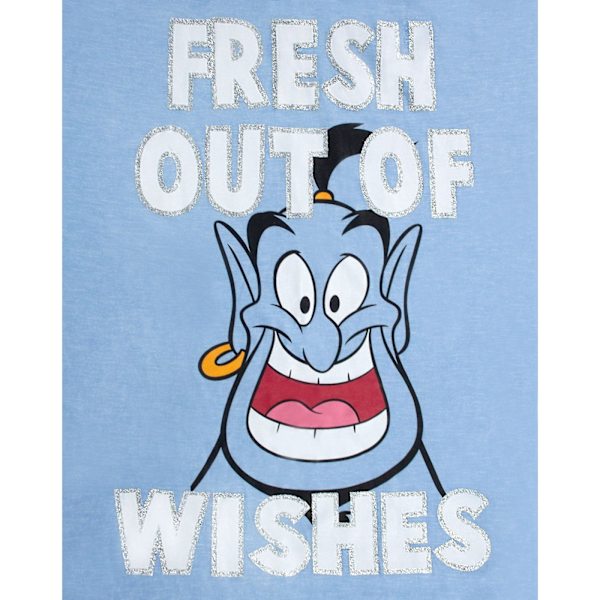 Aladdin Dam/Dam Genie Fresh Out Of Wishes Nattklänning 6-8 Blue 6-8 UK