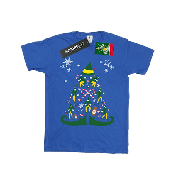 Elf Herr Julgran T-shirt M Royal Blue Royal Blue M