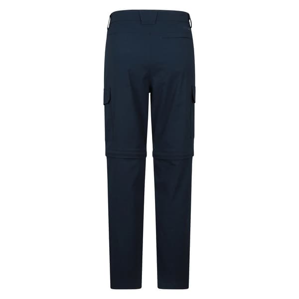 Mountain Warehouse Herr Delta Stretch Zip-Off Byxor 32R Marinblå Navy 32R