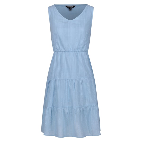 Regatta Dam/Kvinnor Zariah Tiered Casual Klänning 10 UK Powder B Powder Blue 10 UK