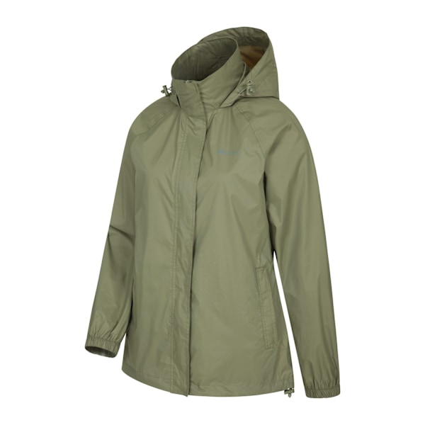 Mountain Warehouse Pakka II Vattentät Jacka för Kvinnor/Dam 20 Khaki 20 UK