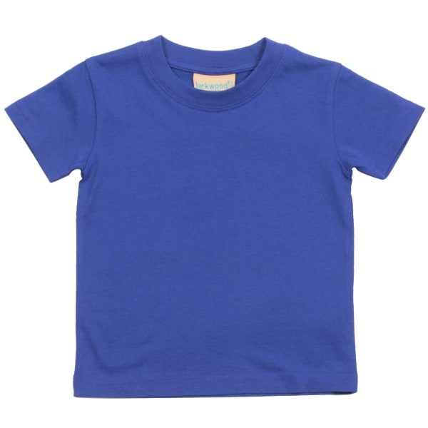 Larkwood Baby/Childrens Crew Neck T-Shirt / Schoolwear 12-18 Ro Royal 12-18