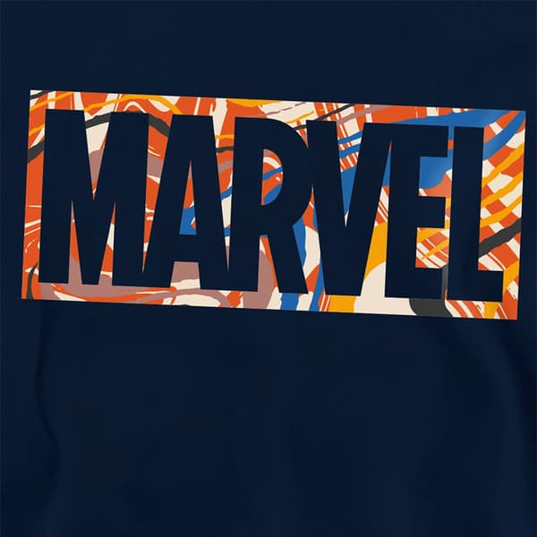 Marvel Barn/Kids Paint Brick Pull Over Hoodie 12-13 år Black 12-13 Years