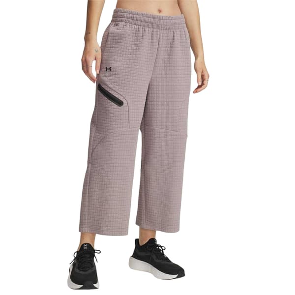 Under Armour Dam Fleece Open Hem Joggers 10 UK Grå Grey 10 UK