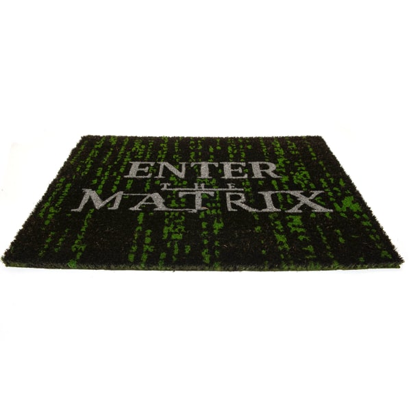 Matrix Enter The Matrix Dörrmatta 60cm x 40cm x 1,5cm Svart/Grå Black/Green/White 60cm x 40cm x 1.5cm